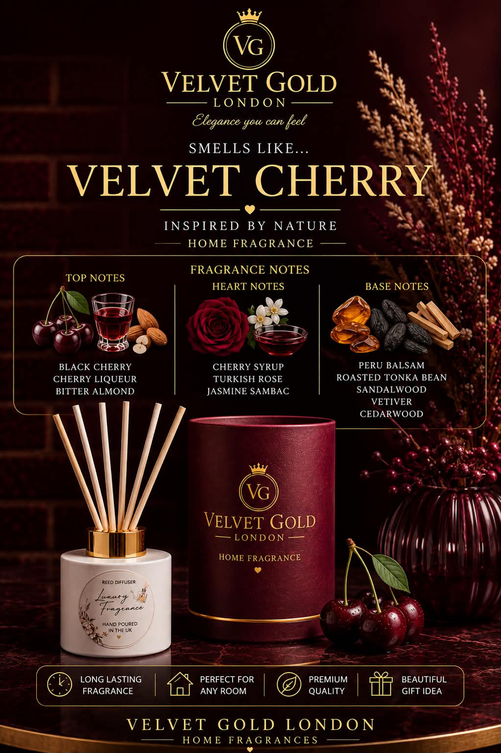 Velvet cherry