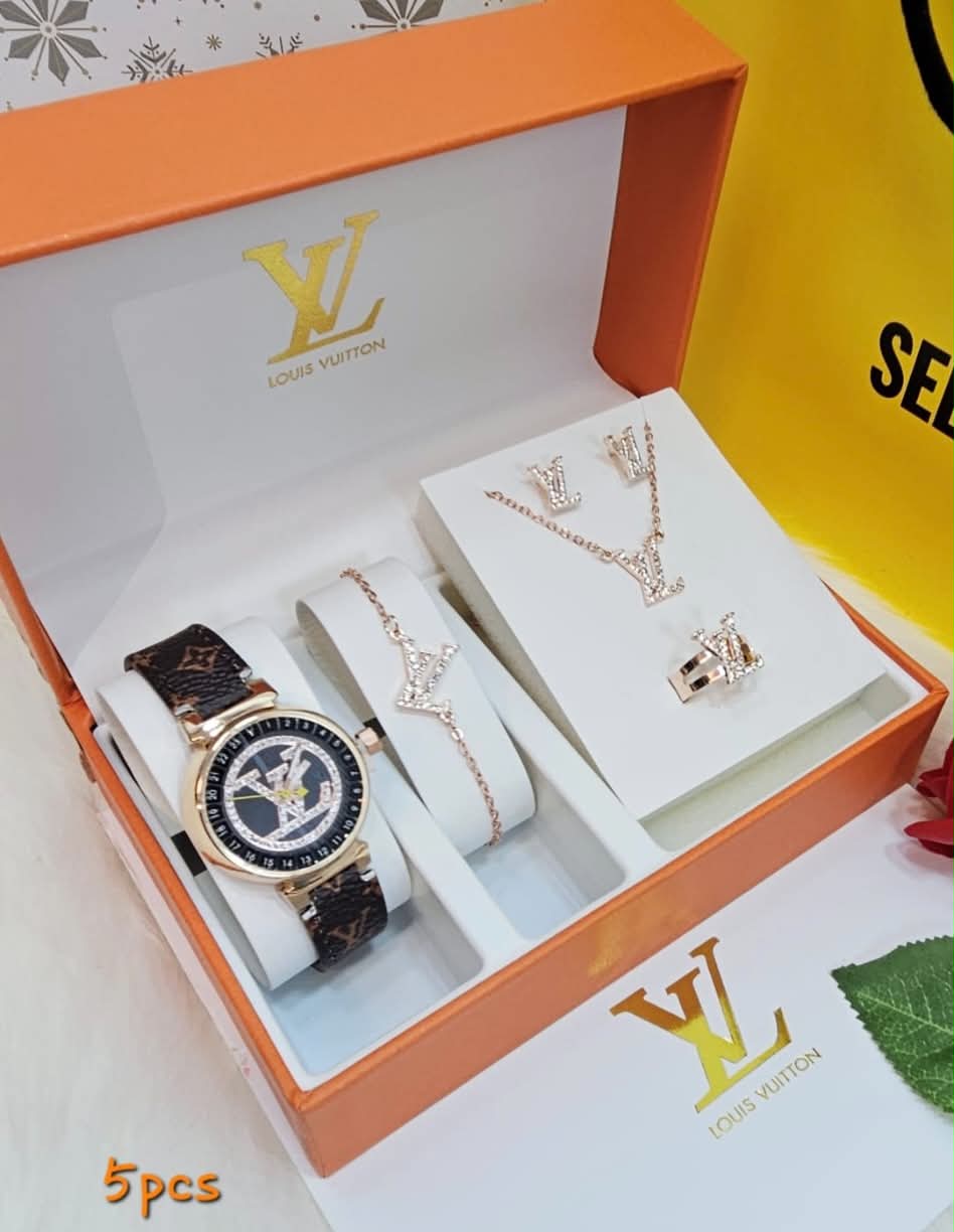 Rose gold gift set