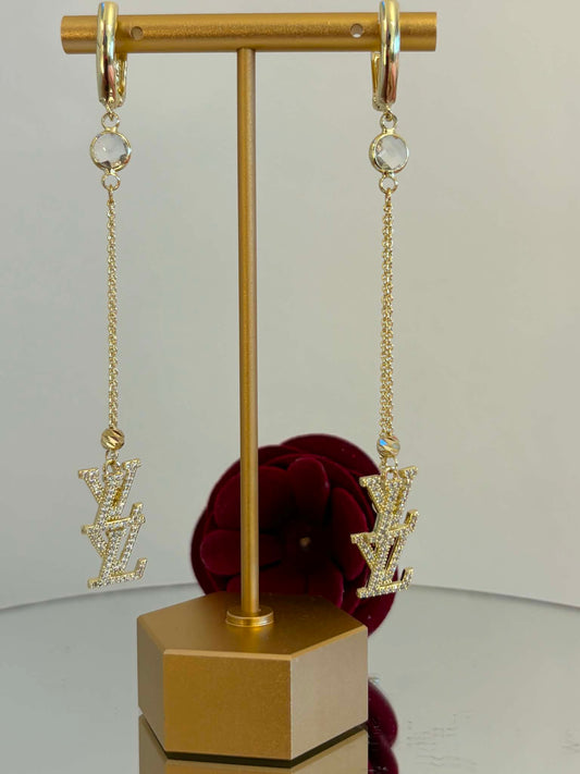 Chain earrings