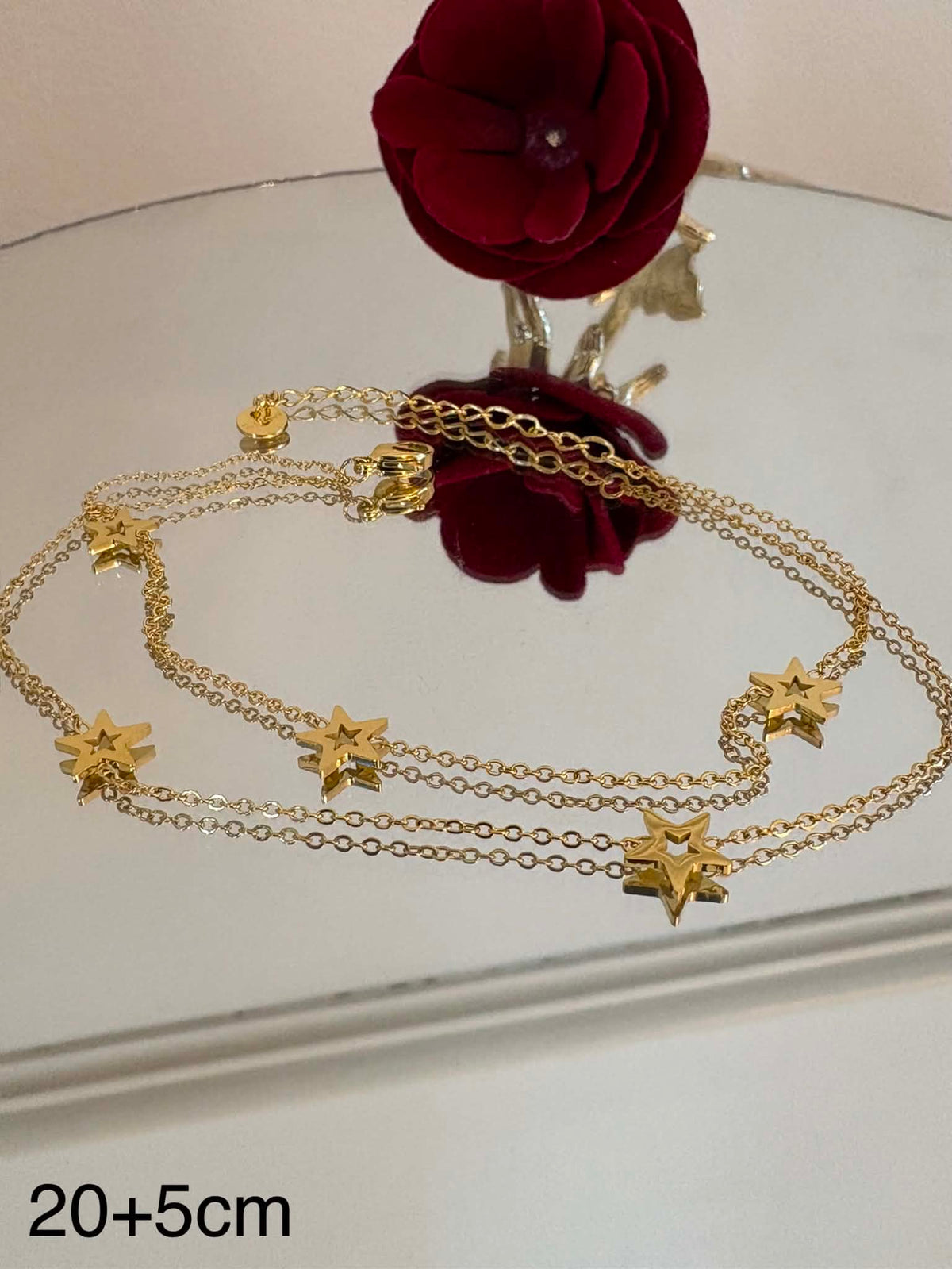 Star ankle bracelet