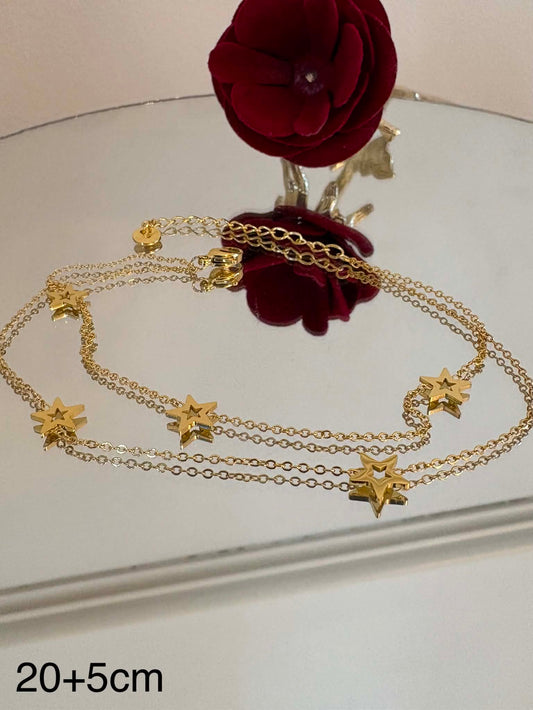 Star ankle bracelet