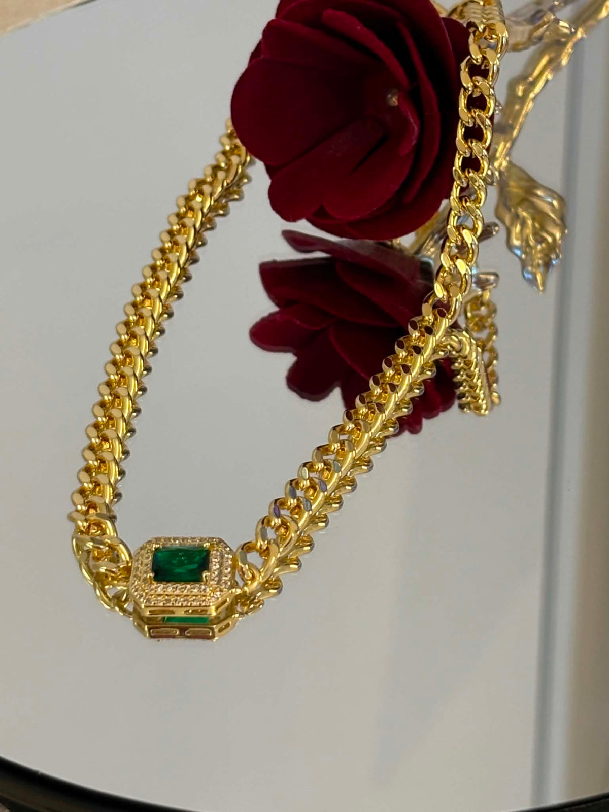 Emerald necklace