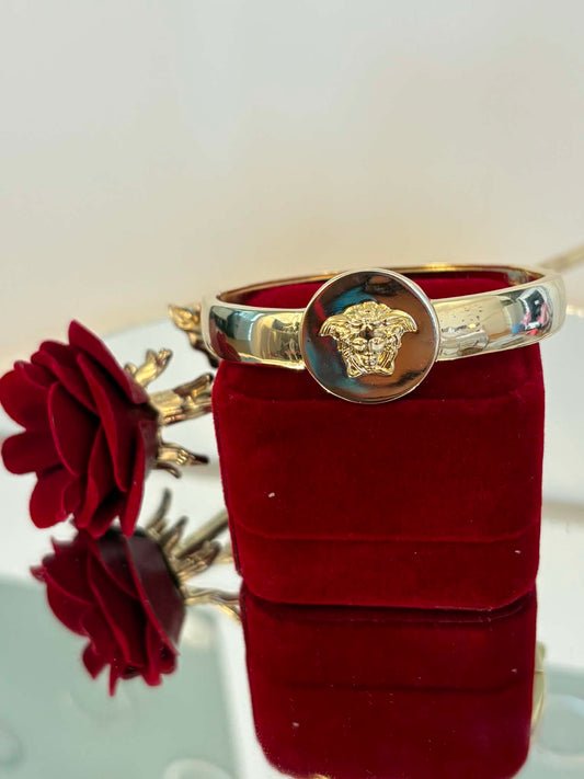 Medusa bangle bracelet