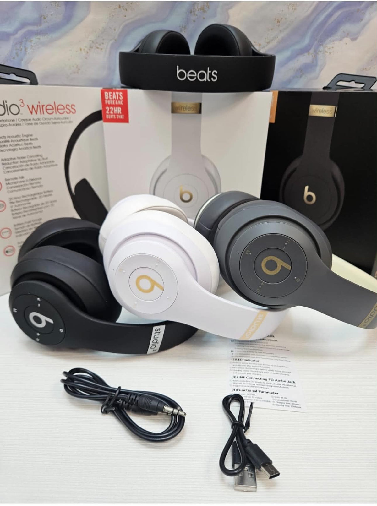 Beads studio 3 wireless headphones