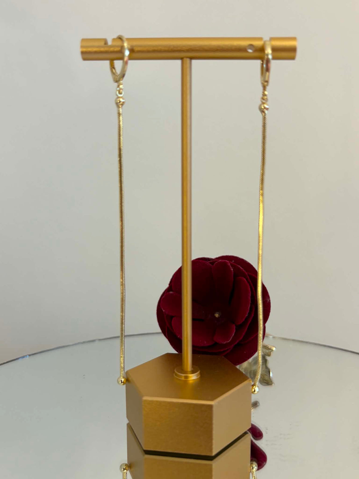 Chain earrings