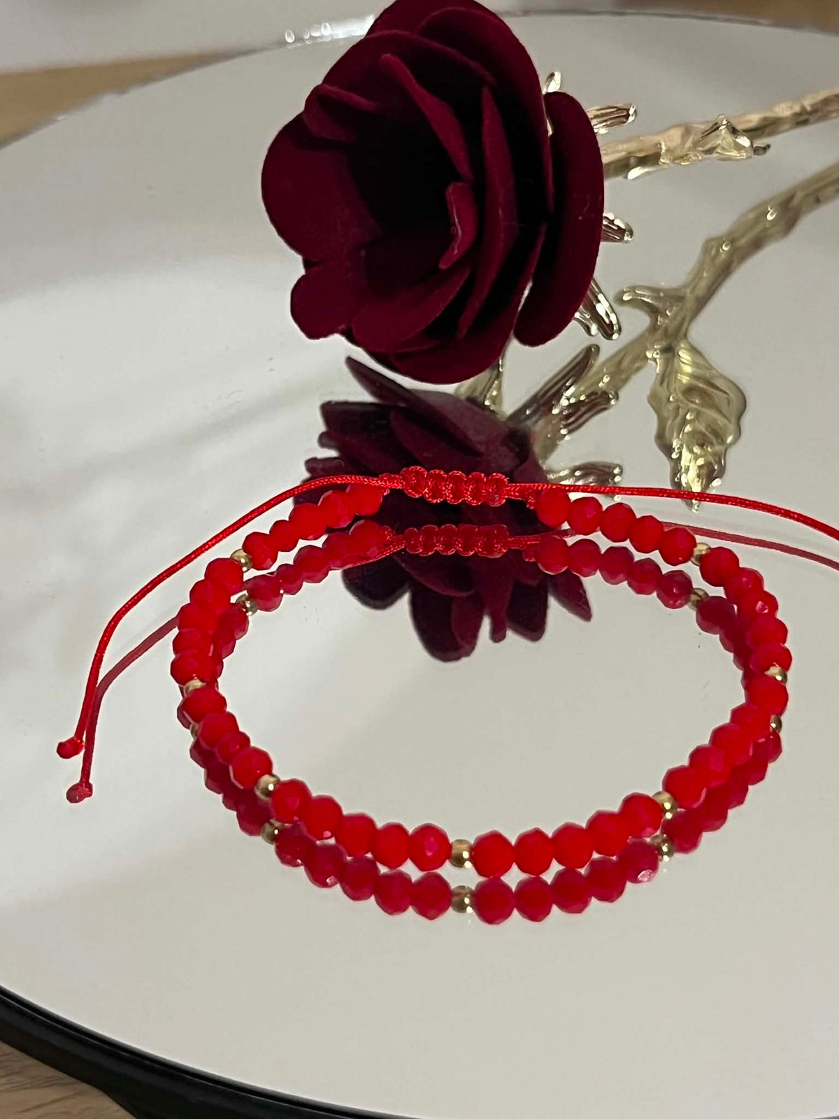 Red onyx bracelet