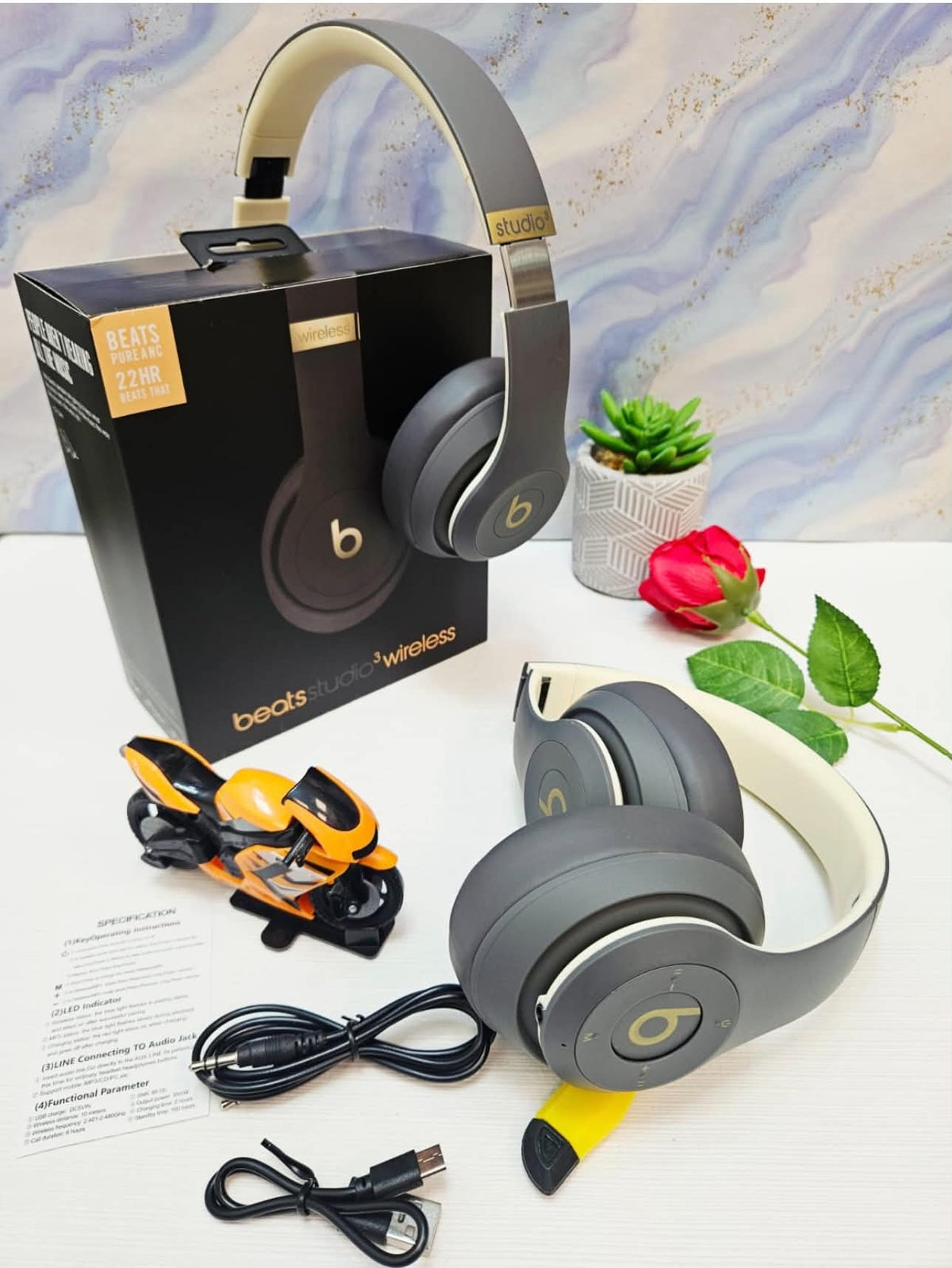 Beads studio 3 wireless headphones