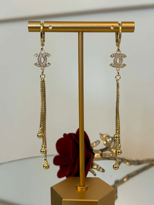 Chain earrings