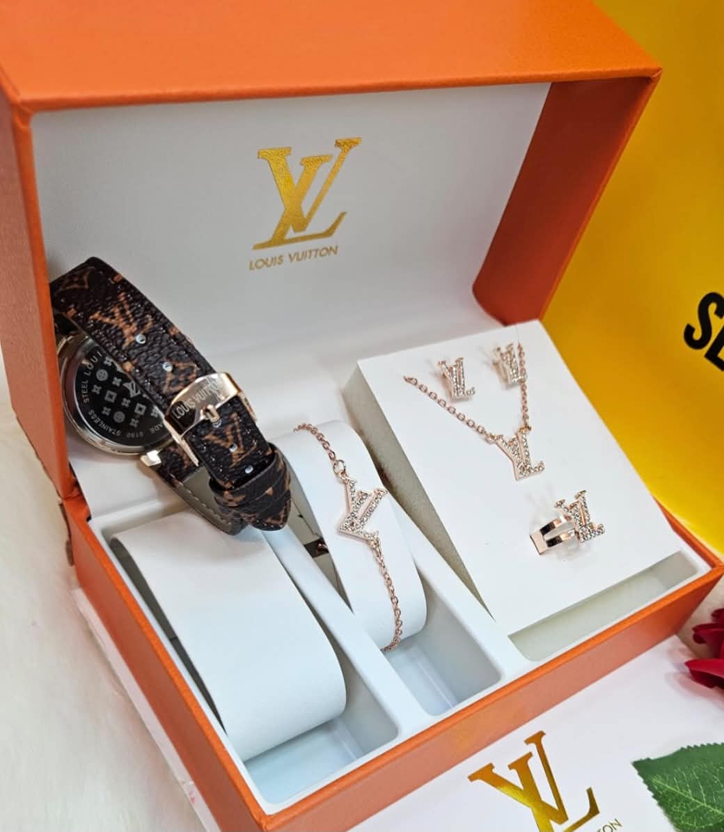 Rose gold gift set