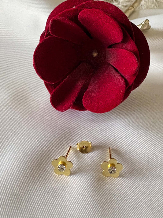 Flower earrings
