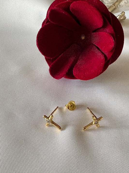 Cross earrings