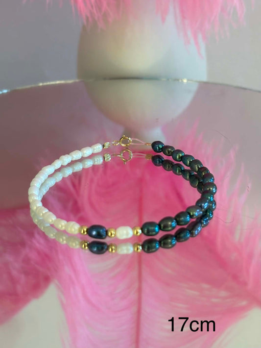 Double coloured bracelet