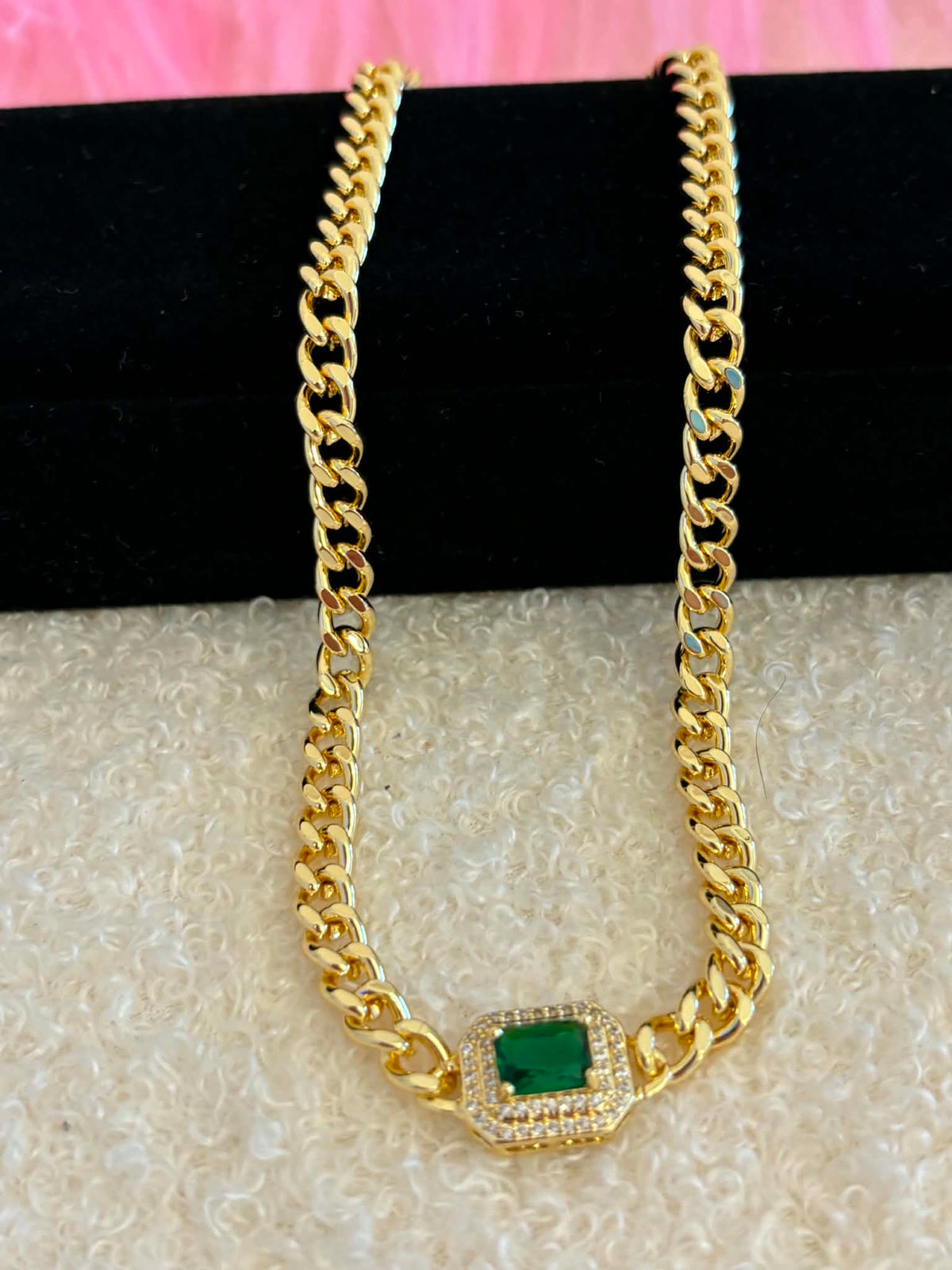 Emerald necklace