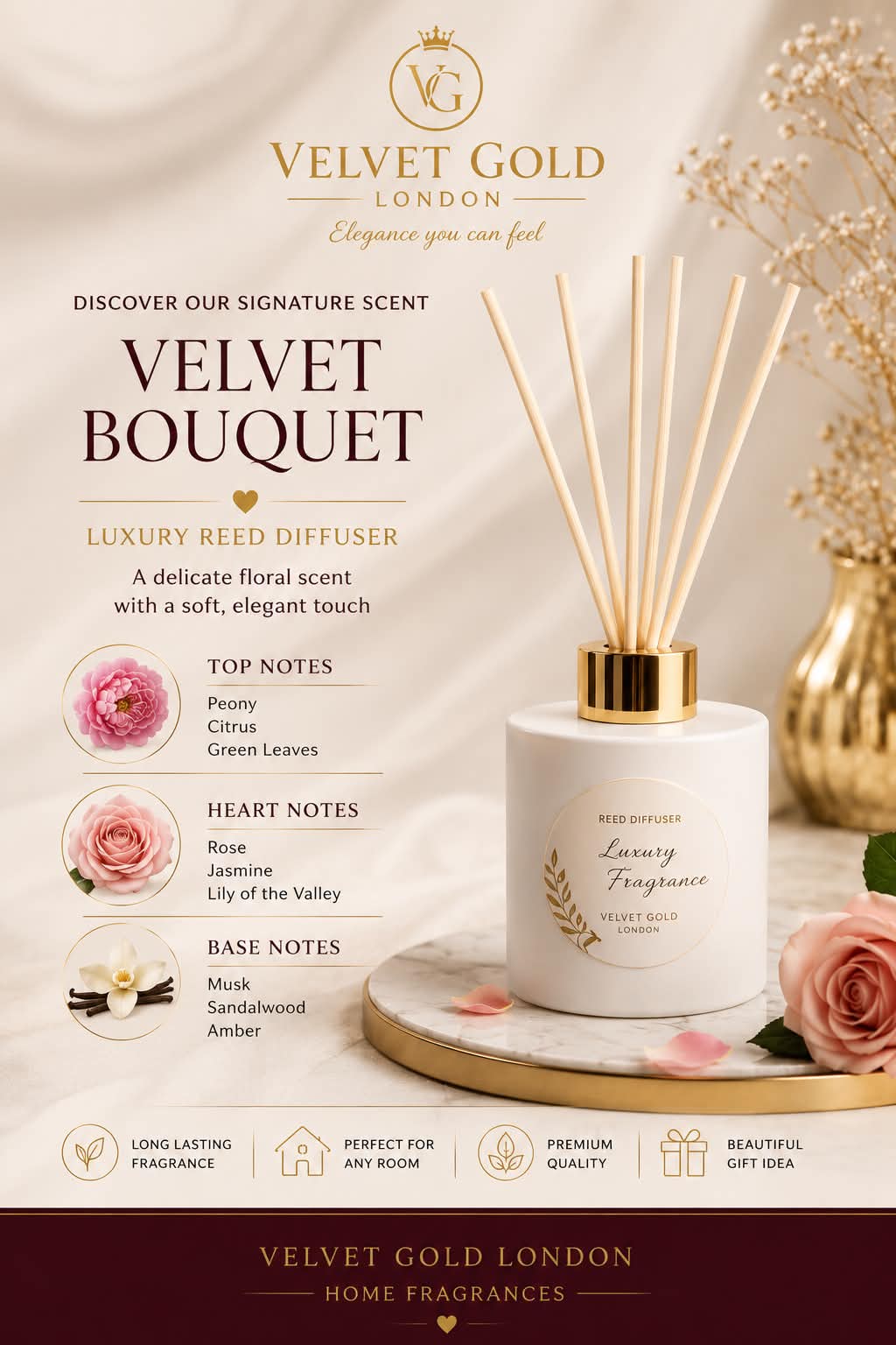 Velvet bouquet